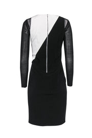 Current Boutique-Elie Tahari - Black & White Bodycon Dress Sz 4