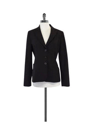 Current Boutique-Elie Tahari - Brown & Black Checkered Jacket Sz 8