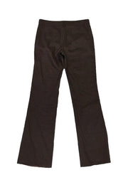 Current Boutique-Elie Tahari - Brown Linen Pants Sz 4