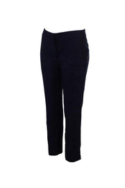 Current Boutique-Elie Tahari - Navy & Black Textured Skinny Pant Sz 6