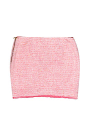Current Boutique-Elie Tahari - Pink & Coral Tweed Miniskirt Sz 6