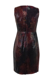 Current Boutique-Elie Tahari - Red Tone Sequin Dress Sz 4