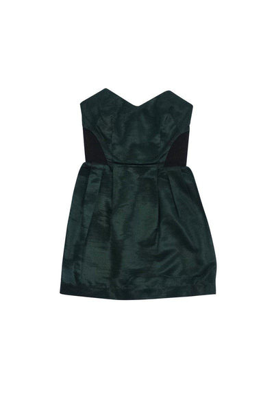 Current Boutique-Elizabeth & James - Green Strapless Dress Sz 2