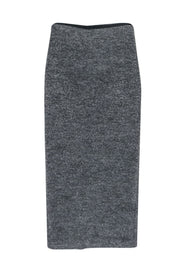 Current Boutique-Elizabeth & James - Grey & Black Maxi Knit Skirt Sz S