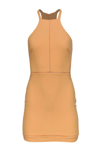 Current Boutique-Elizabeth & James - Light Orange Sleeveless Racerback Sheath Dress Sz 2