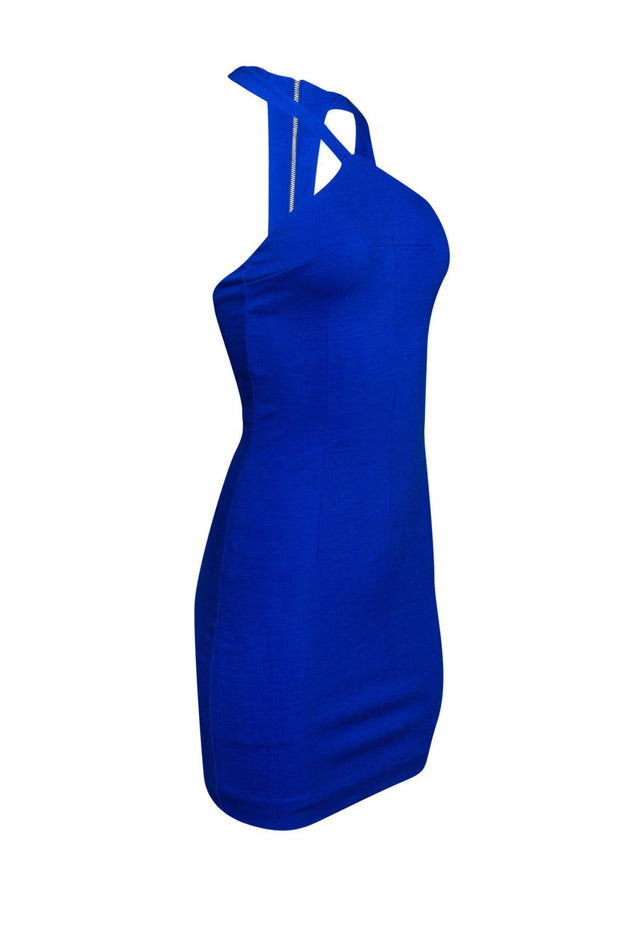 Current Boutique-Erin Fetherston - Cobalt Blue Racerback Dress Sz 0