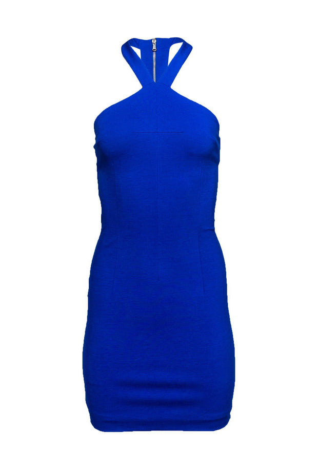 Current Boutique-Erin Fetherston - Cobalt Blue Racerback Dress Sz 0