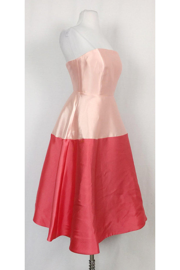 Current Boutique-Erin Fetherston - Strawberry Rose Flared Dress Sz 0