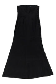 Current Boutique-Escada - Black Strapless Gown Sz 10