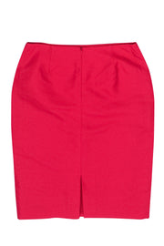 Current Boutique-Escada - Hot Pink Pencil Skirt Sz 10