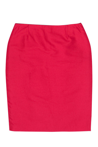 Current Boutique-Escada - Hot Pink Pencil Skirt Sz 10