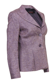 Current Boutique-Escada - Pastel Purple Marbled Tweed Blazer Sz 6