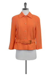 Current Boutique-Escada - Tangerine Blazer Sz 8