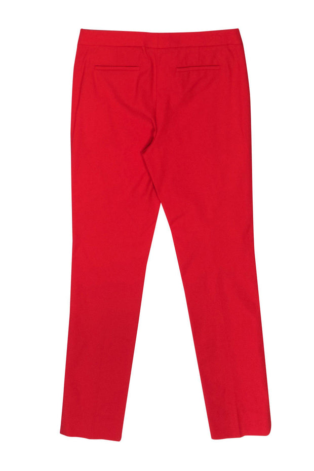Current Boutique-Etcetera - Bright Red Straight-Leg "Audrey" Pants Sz 6