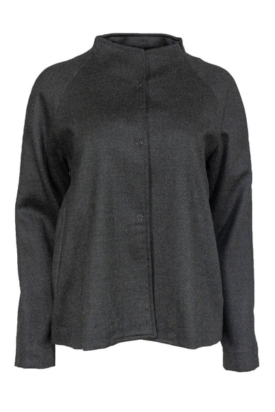 Current Boutique-European Culture - Olive Wool Blend Jacket Sz L