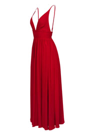 Current Boutique-Fame and Partners - Red Sleeveless Gown Sz 0