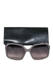 Current Boutique-Fendi - Grey Oversized Square Sunglasses w/ Ombre Lenses