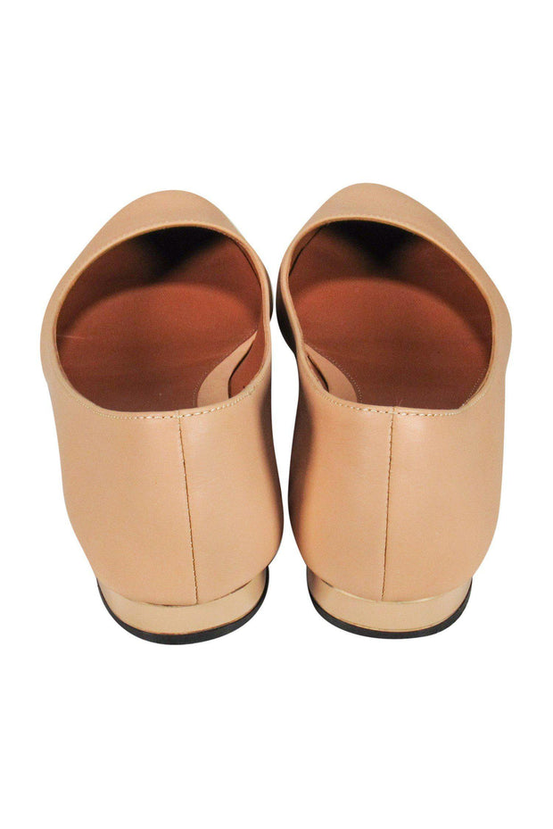 Current Boutique-Fendi - Tan Leather Flats Sz 10