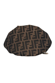 Current Boutique-Fendi - Zucca Brown Logo Mini Bucket Bag