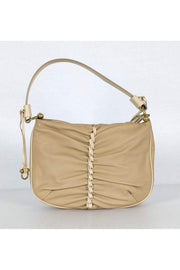 Current Boutique-Ferragamo - Tan Braided Shoulder Bag