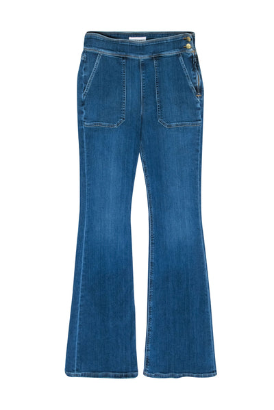 Current Boutique-Frame - Medium Wash High Rise Flared Jeans Sz 28