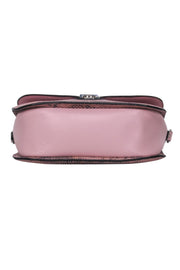 Current Boutique-Frederic Paris - Pink Snakeskin Print Crossbody Bag