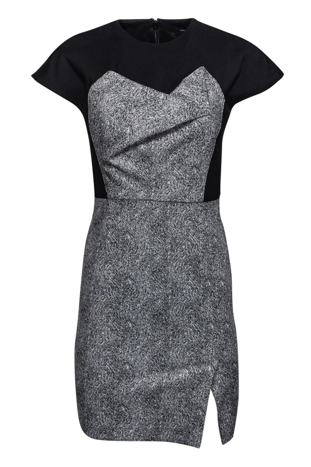 Current Boutique-French Connection - Black & Heather Grey Dress Sz 0