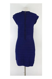 Current Boutique-French Connection - Blue Bandage Cap Sleeve Dress Sz 10