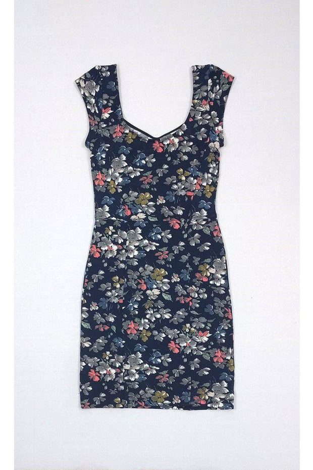 Current Boutique-French Connection - Navy Floral Dress Sz4