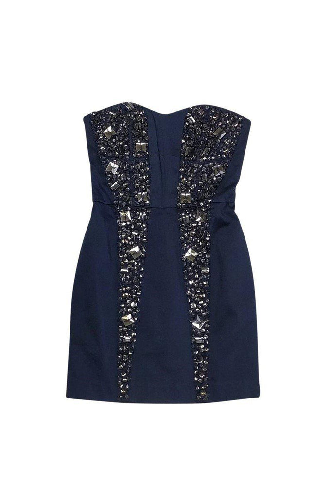 French connection 2025 blue sequin dress