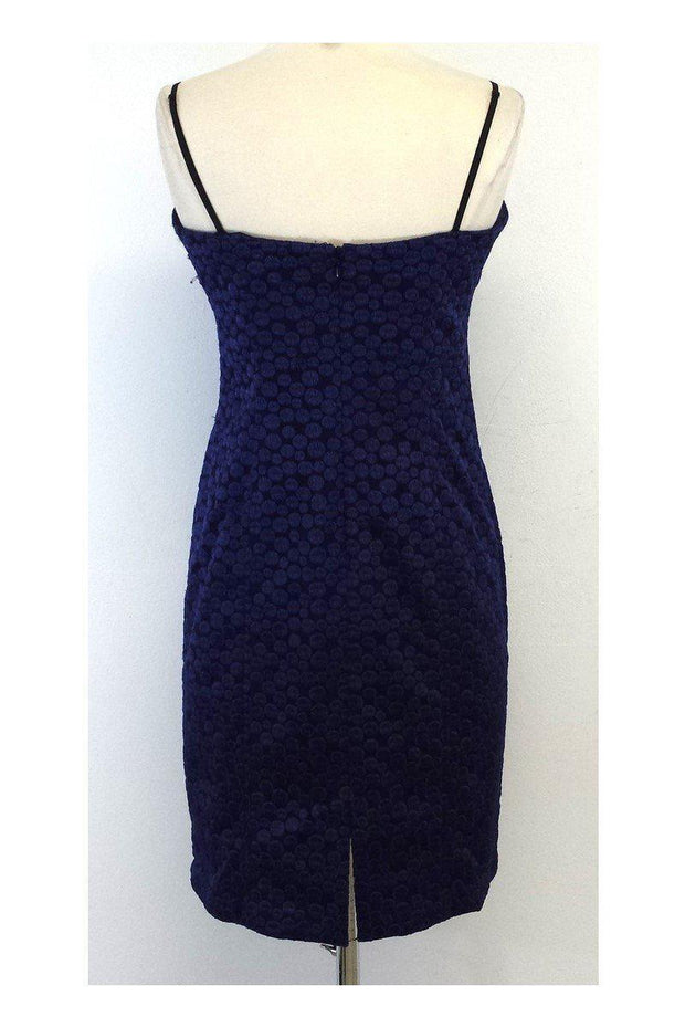 Current Boutique-Frock! By Tracy Reese - Blue & Black Bodycon Dress Sz 8