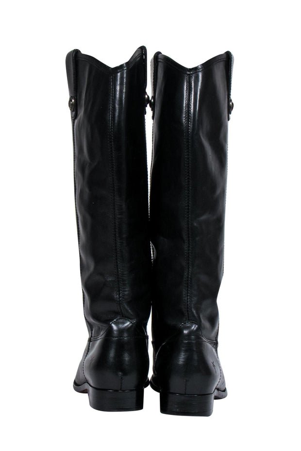 Current Boutique-Frye - Black Leather Riding Boots Sz 8.5