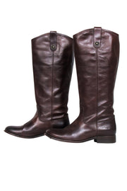 Current Boutique-Frye - Brown Leather Riding Boots Sz 7