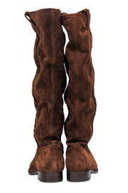 Current Boutique-Frye - Brown Suede Knee High Boots Sz 8.5