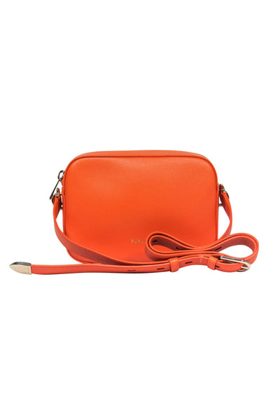 Current Boutique-Furla - Orange Leather Crossbody