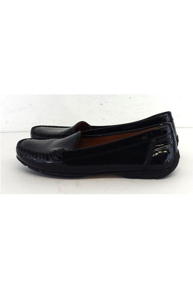 Current Boutique-Geox - Black Patent Leather Loafers Sz 7.5