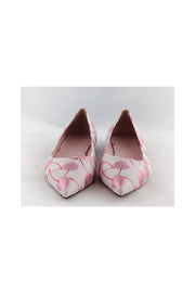 Current Boutique-Giamba - Pink Embroidered Cherry Flats Sz 8.5