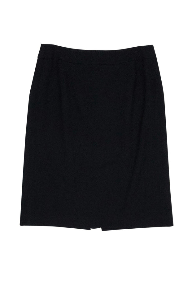 Current Boutique-Giorgio Armani - Black Pencil Skirt Sz 4