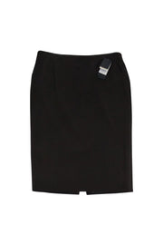 Current Boutique-Giorgio Armani - Brown Pencil Skirt Sz 12