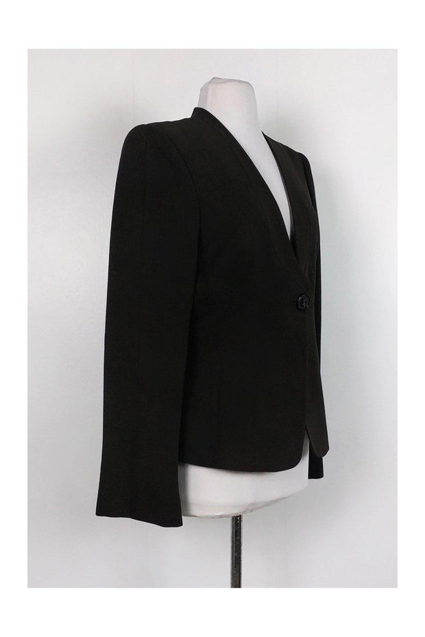 Current Boutique-Giorgio Armani - Brown Suit Jacket Sz 8