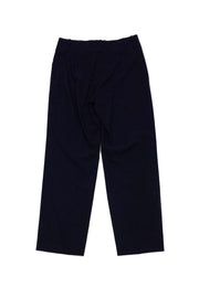 Current Boutique-Giorgio Armani - Navy Straight Trousers Sz 4