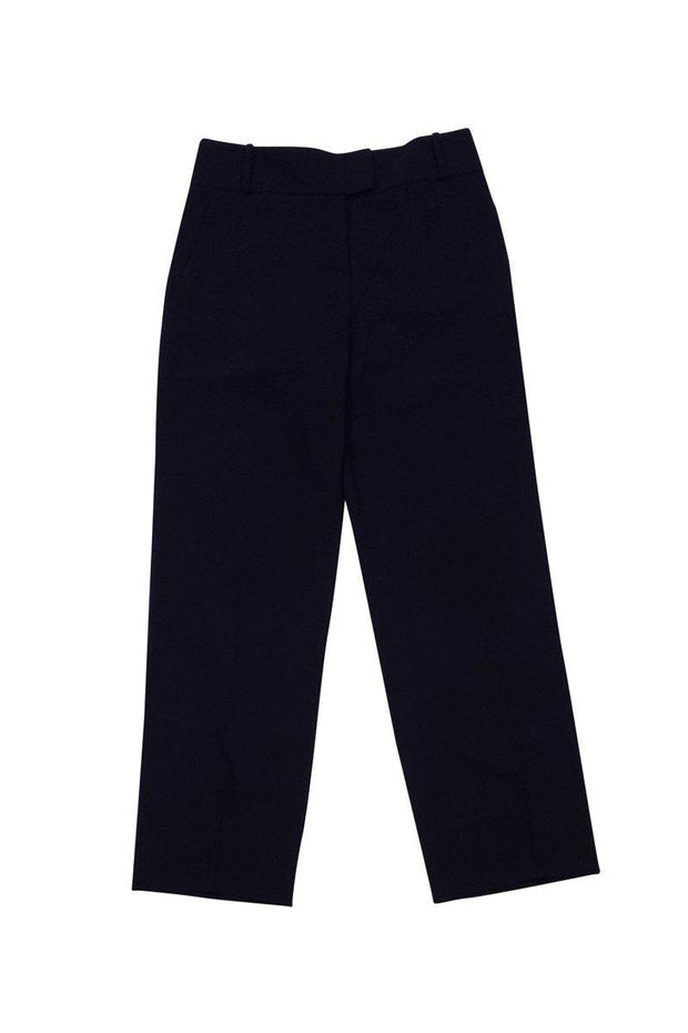 Current Boutique-Giorgio Armani - Navy Straight Trousers Sz 4