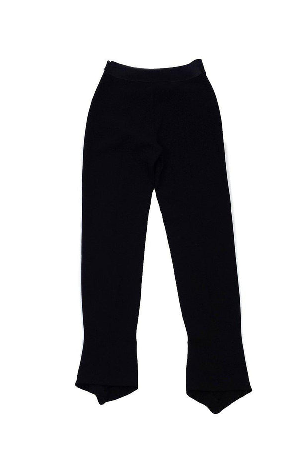 Current Boutique-Giorgio Armani - Navy Wool & Silk Pants Sz 2