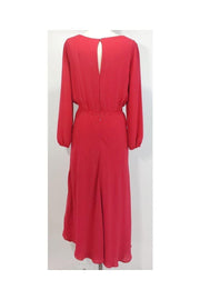 Current Boutique-Giorgio Armani - Pink Silk Maxi Dress Sz 6