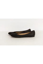 Current Boutique-Giuseppe Zanotti - Brown Embossed Flats Sz 8.5