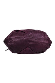 Current Boutique-Givenchy - Plum Leather Shoulder Hobo Bag