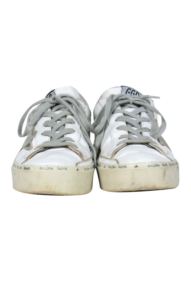 Golden Goose Star Patch Leather Sneaker - ShopStyle