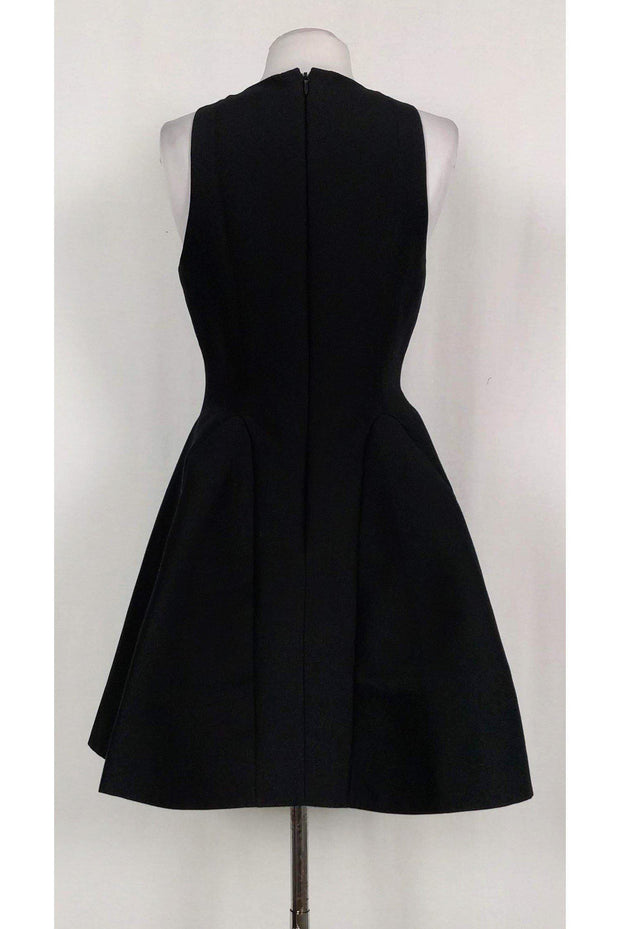 Current Boutique-Halston Heritage - Black Fit & Flare Dress Sz 4