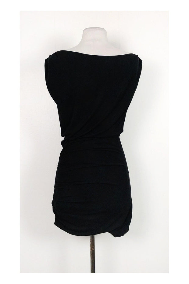 Current Boutique-Halston Heritage - Black Gathered Dress Sz XS
