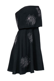 Current Boutique-Halston Heritage - Black Strapless Fit & Flare Dress Sz 4